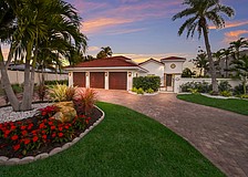 The home at 4833 Featherbed Lane was built in 1956 and has four bedrooms, three-and-a-half baths, a pool and 2,978 square feet of living area.