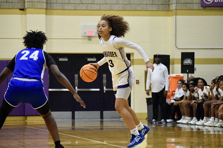 Senior guard/forward Marayah Stuart is Booker's main facilitator with a team-high 3.5 assists per game.