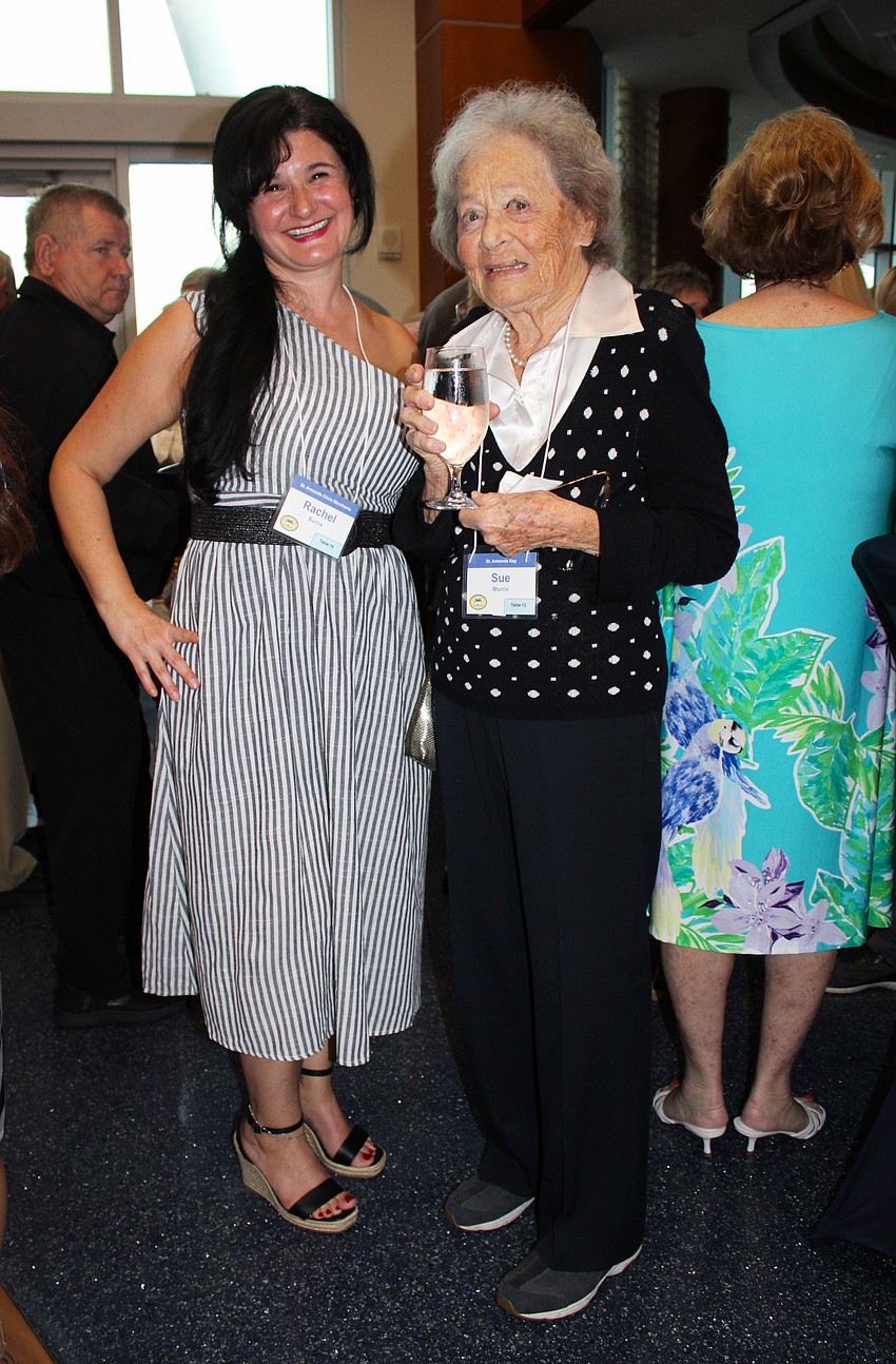 Rachel Burns and Sue Morris