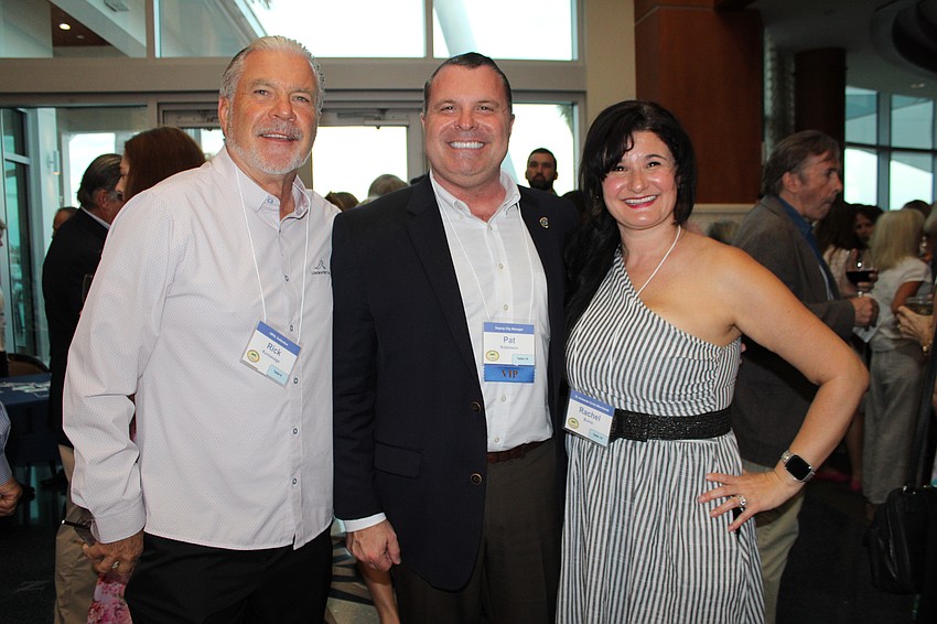 Rick Konsavage, Pat Robinson and Rachel Burns