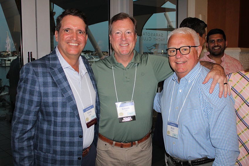 Chris Goglia, Chuck Haff and Rich Richey