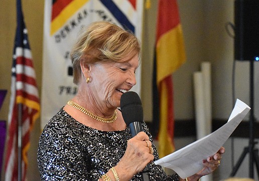 Rosemarie Herke, the president of the German American Social Club of Sarasota, has been in that position for 10 years. She said the club is about preserving German culture through dance and socialization.
