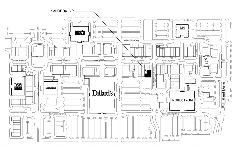 Sandbox VR intends to open in the St. Johns Town Center at 10275 Buckhead Branch Drive, No. 119.
