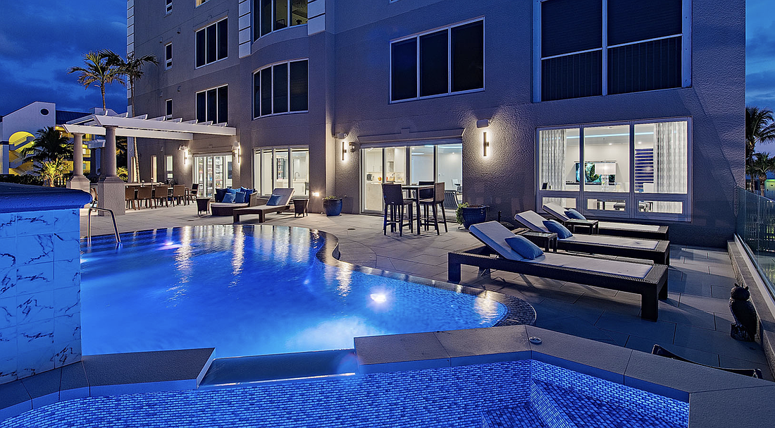 The condo, at 9235 Gulf Shore Drive, Unit TL-2, is listed for $14.99 million.