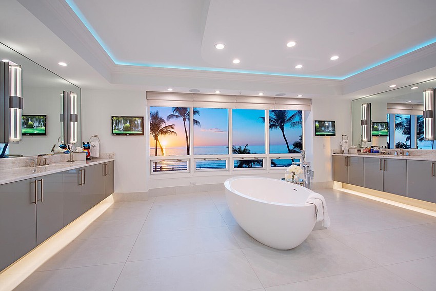 The unit is more than 6,100 square feet under air.