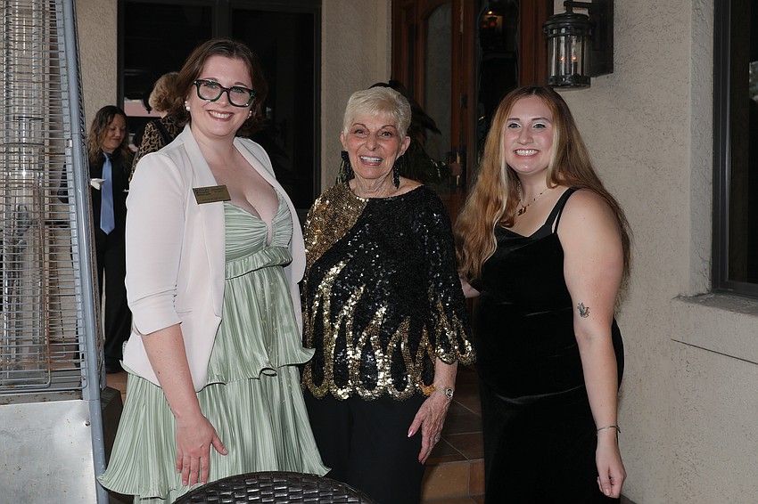 Anyssa Hining, Anita Devine and Sarah Pettengill