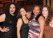 Katie Porter, Francesca Ferrari, Jasmine Lawrence and Laura Frye