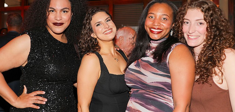 Katie Porter, Francesca Ferrari, Jasmine Lawrence and Laura Frye