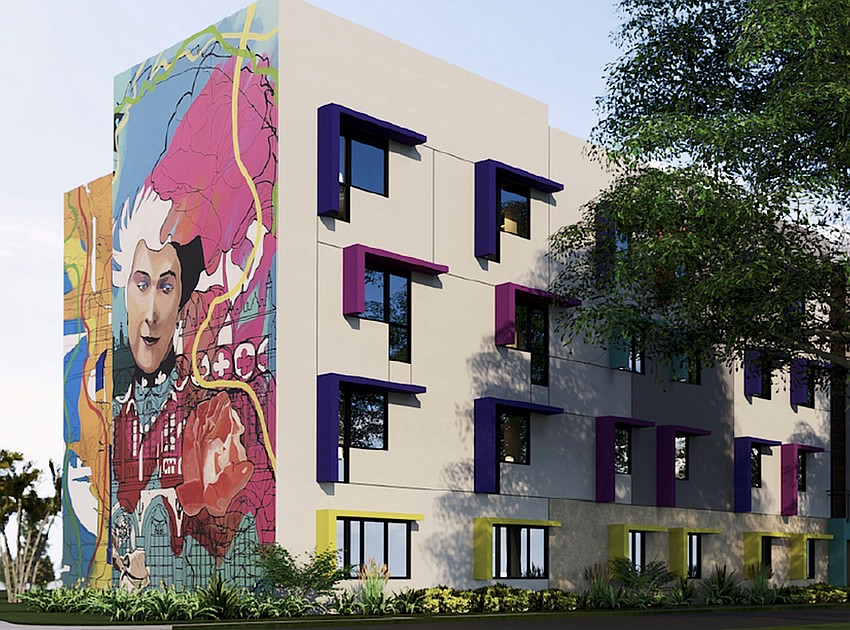 Artscape will offer 75 affordable housing apartments to members of the arts community plus exhibit and workshop space.