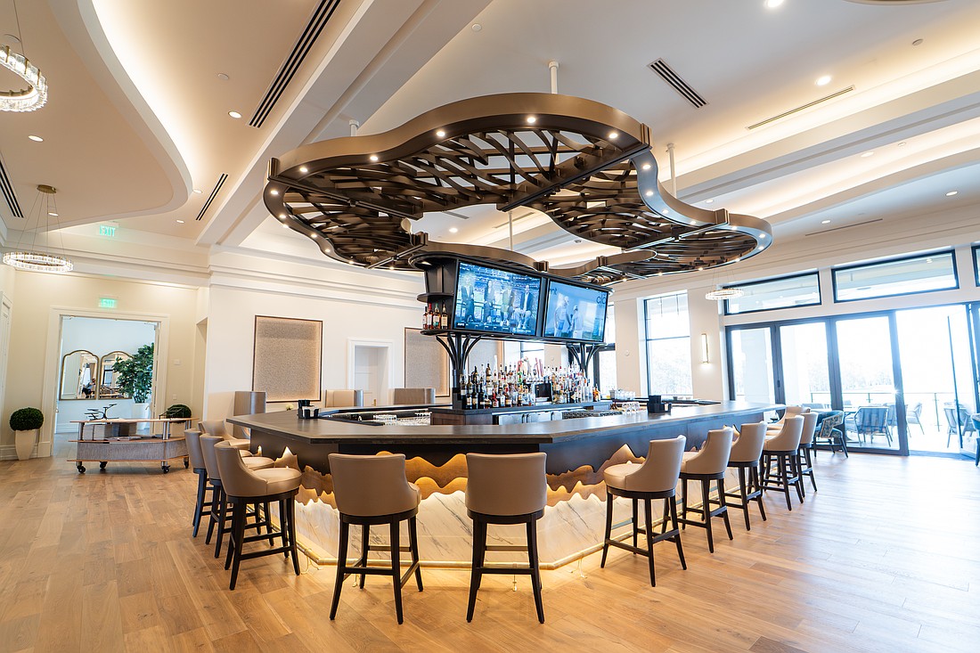 The renovation project at the Club at Olde Cypress in Naples began last spring.