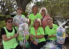 Lakewood Ranch Garden Club members Bethy Bacon, Cheryl Scheid, Brenda Rooks (back), Brenda Webb, Sylvia Abdelsalam and Penny Kress (front) are eager to welcome community members to Garden Fest March 14.