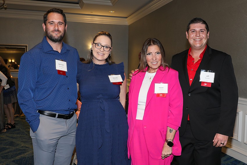 Kenneth Bannister, Nicole Harmon, Karen Davison and Jeff Munafo