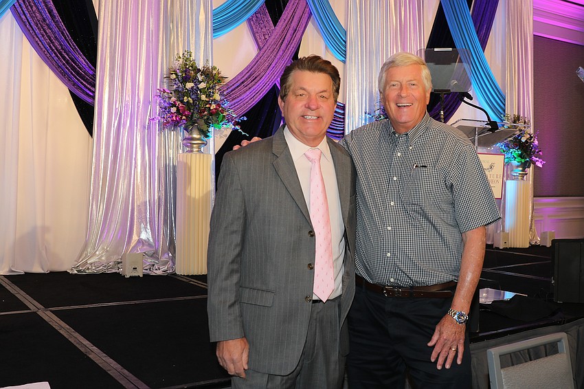 Bob Harrigan with Frank Gibson