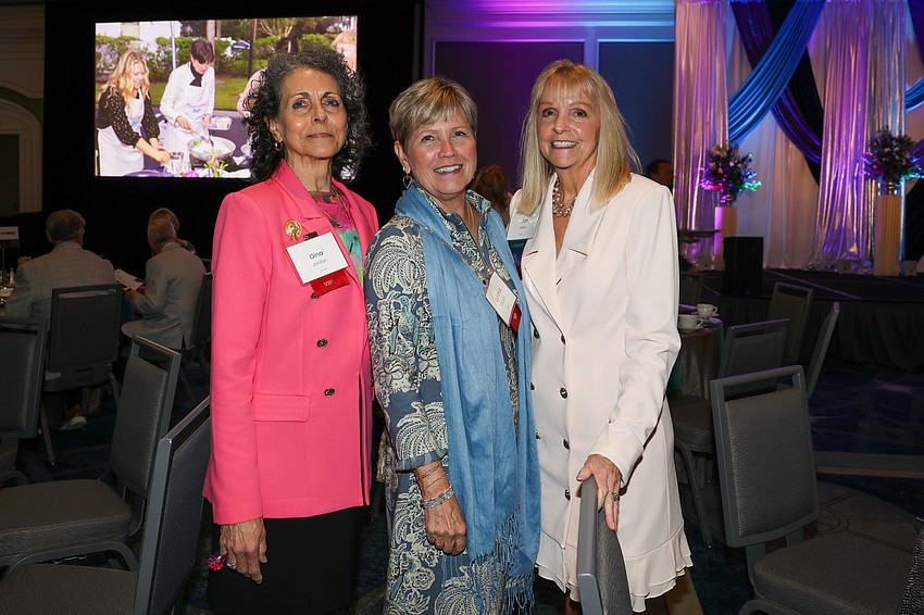 Gina Jordan, Cynthia Popjera and Jan Miller