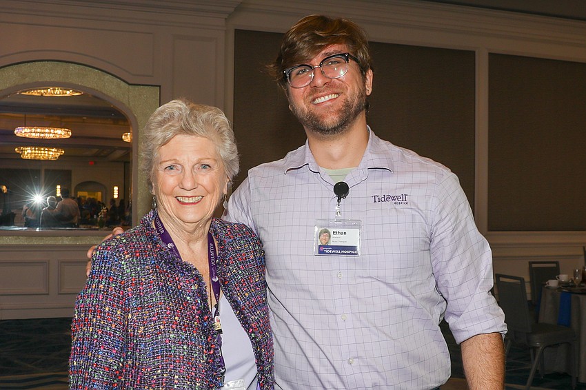 Susan Stewart and Ethan Howland.