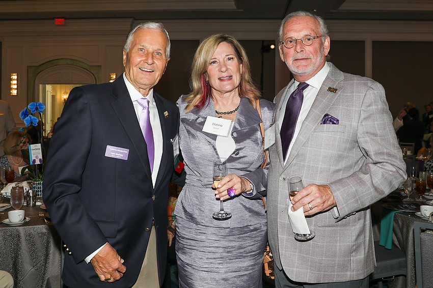 Tom Stuhley with Donna and Jim Boldt