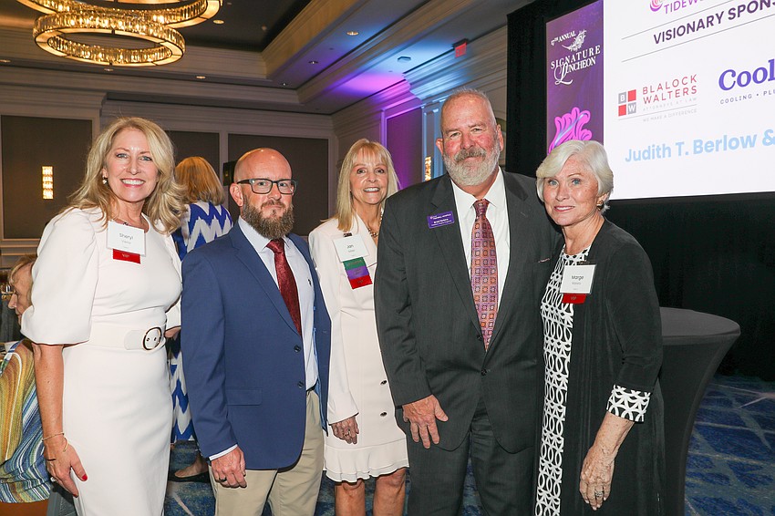 Sheryl Vieira, Cody Henthorn, Jan Miller, Brad Perkins and Marge Maisto