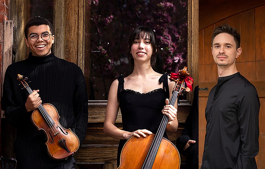 Perlman Music Program presents Trio Gaia on Thursday, March 12, at First Presbyterian Church.