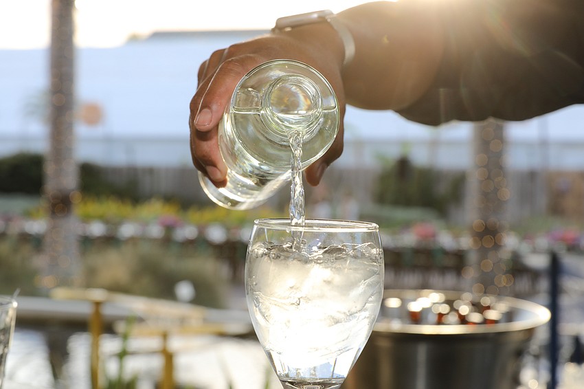 Cold water is on tap during the 86 degree weather!