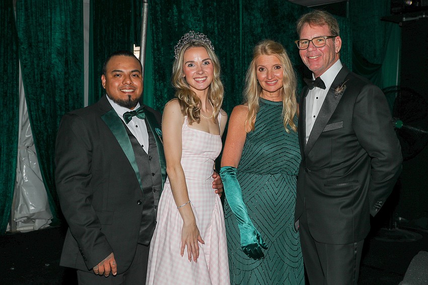 Joel and Bailee Corona with Fran and John Lacivita