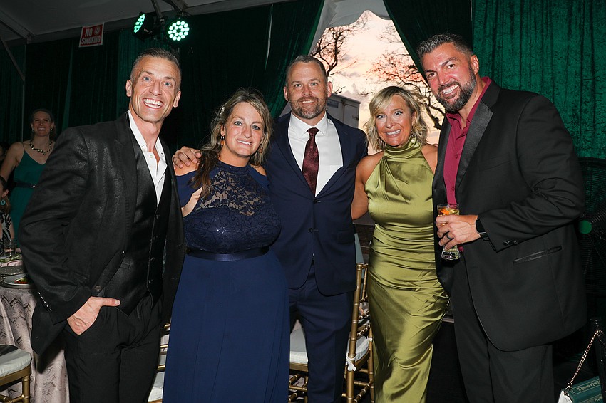 Joey Panek, Laura and Jeremy Ansel, Allison Imre and David Perkowski