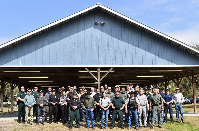 The Florida Agricultural Crimes Intelligence Unit meets at the Sarasota County Farm Bureau Feb. 19.