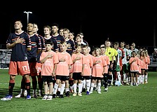 The Sarasota Paradise waited out a nearly two-hour weather delay before commencing their first season in USL League One. Over 2,500 fans packed the stands at Premier Sports Campus.