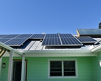 The town of Longboat Key is considering a new code addressing solar panels, which would clarify regulations around them. This home in the Village installed solar panels before the 2024 hurricanes and relied on them for backup power after the storms.