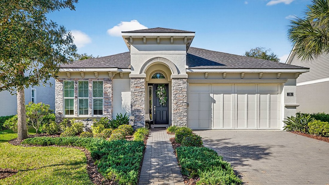Built in 2020, the house at 116 Chelsea Place is a 4/2.5 and has 2,232 square feet. Photo courtesy of Kirsten Finley/Fun Coast Living Team at Fiv Realty