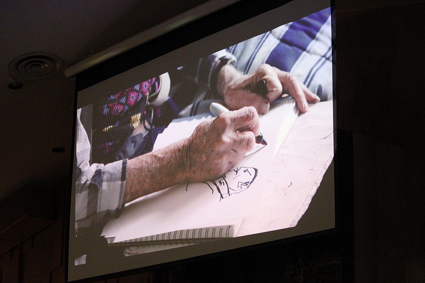 Filmmaker Elan Golod captured artist Nathan Hilu's distinct, rapid-fire style of creating in his documentary, 