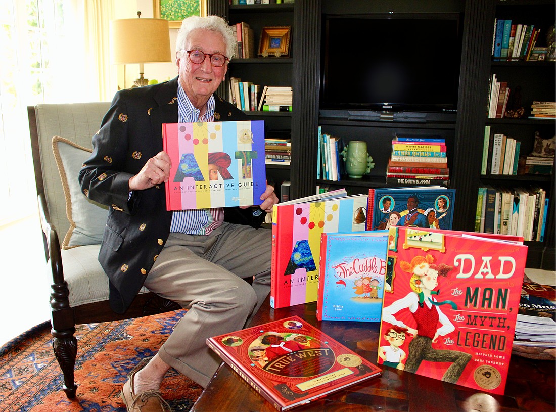 Prolific Bird Key author Mifflin Lowe received an award from The Florida Book Awards for his recent work, "Art: An Interactive Guide."