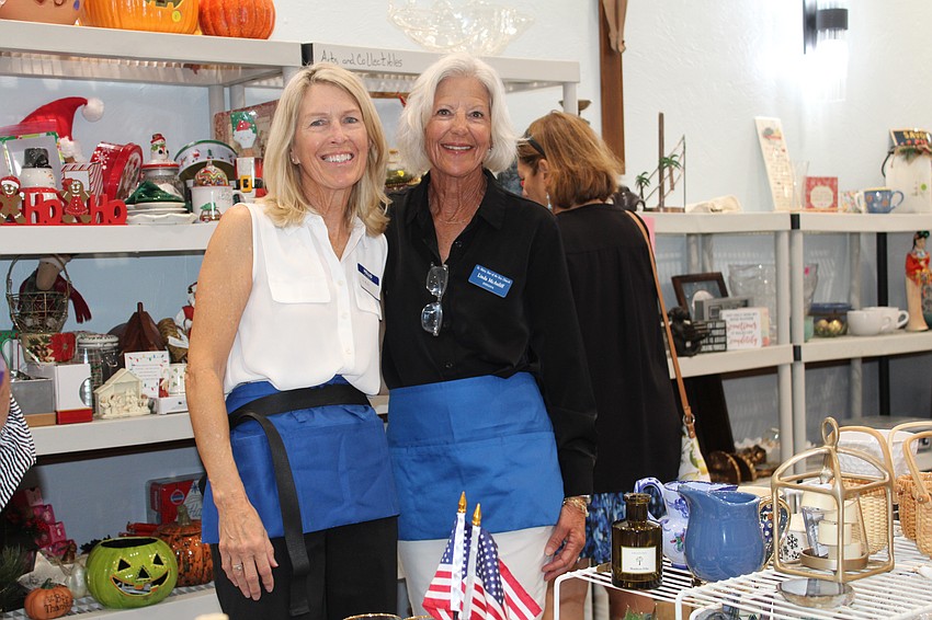 Pam Bradley and Linda McAuliff