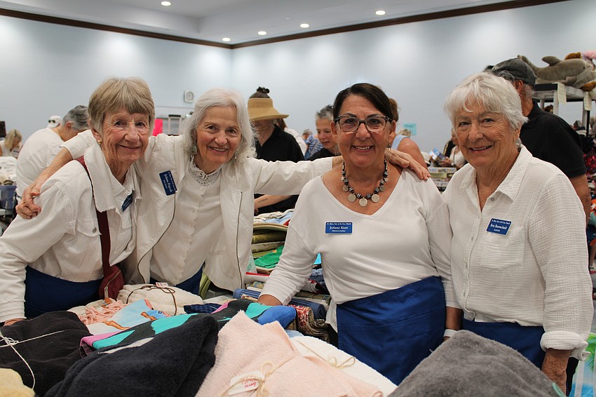 Maureen Testa, Jolana Popcak, JoAnne Kizer and Betsy Bauernschmidt