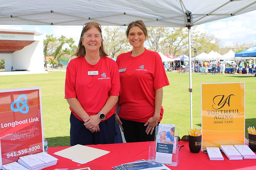 Dee Newberry and Brittany Kitchel from Longboat Link said they are planning on hosting more lunch-and-learn sessions to educate Longboat Key residents about aging in place.