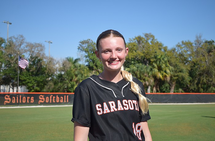 Gemma Mulhollen boasts a 4-0 record for Sarasota softball through the team's first five games of 2026. As of March 8, the junior has thrown seven times as many strikeouts as earned runs allowed.