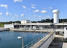 The Lake Manatee Water Treatment Plant can filter 84 million gallons of water per day.