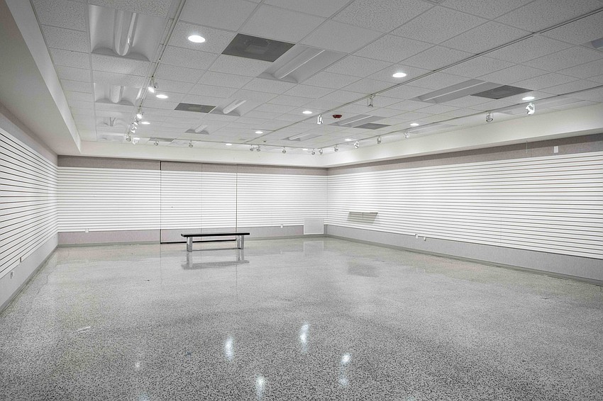 Two buildings totaling 10,000 square feet include gallery space.