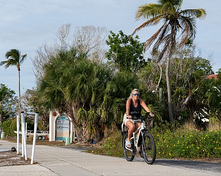 The town of Longboat Key wants to expand the sidewalks on the east side of Gulf of Mexico Drive to 12 feet wide. Right now, the width of the sidewalk varies from six to eight feet wide.