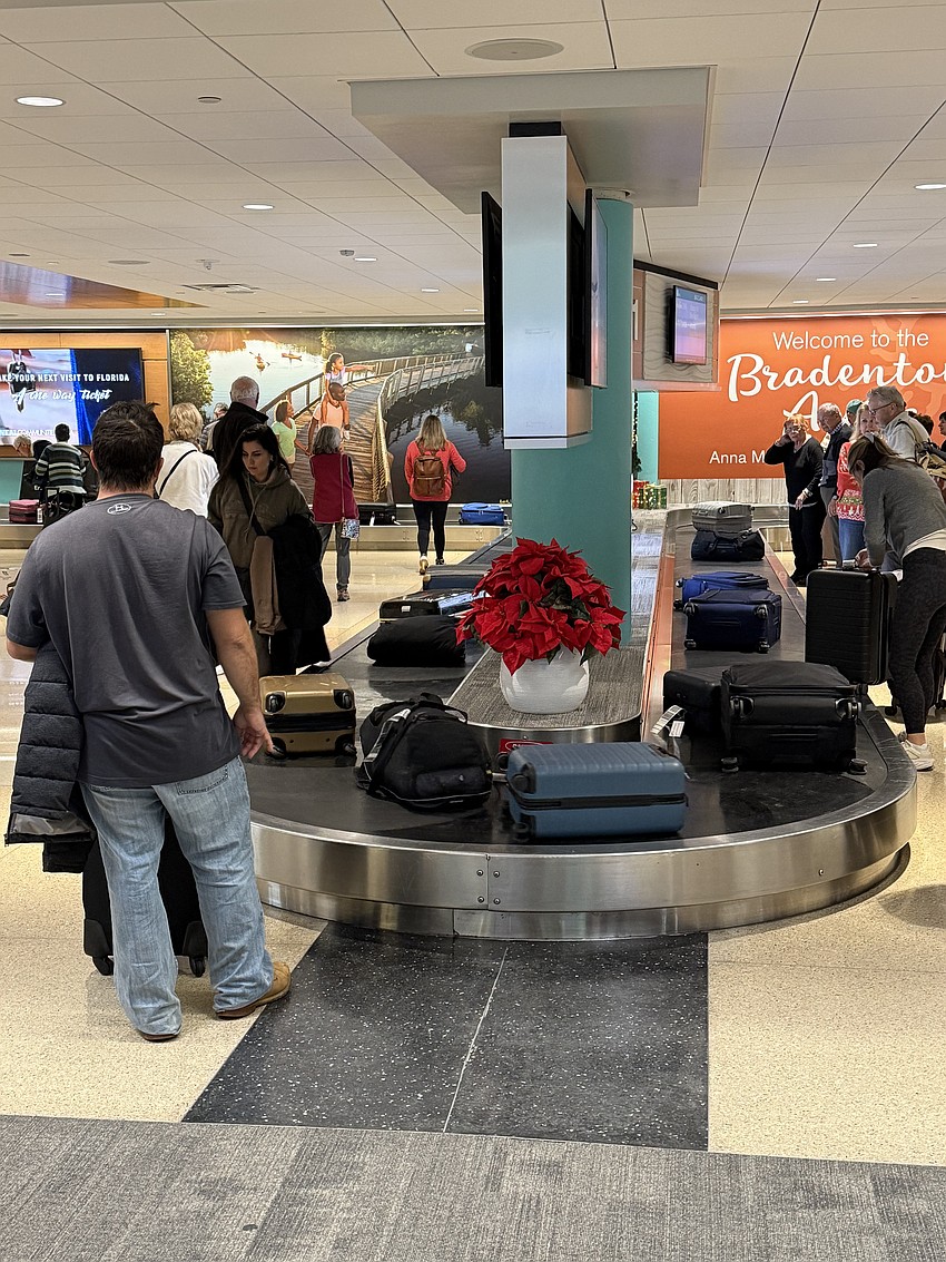 Expanding baggage claim capacity is the next highest capital improvement priority at SRQ airport.