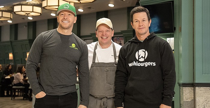 The Wahlberg brothers -- Donnie, Paul and Mark.