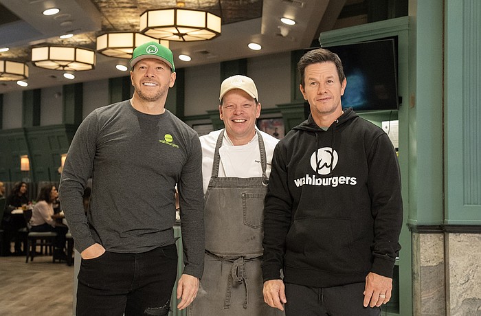The Wahlberg brothers -- Donnie, Paul and Mark.
