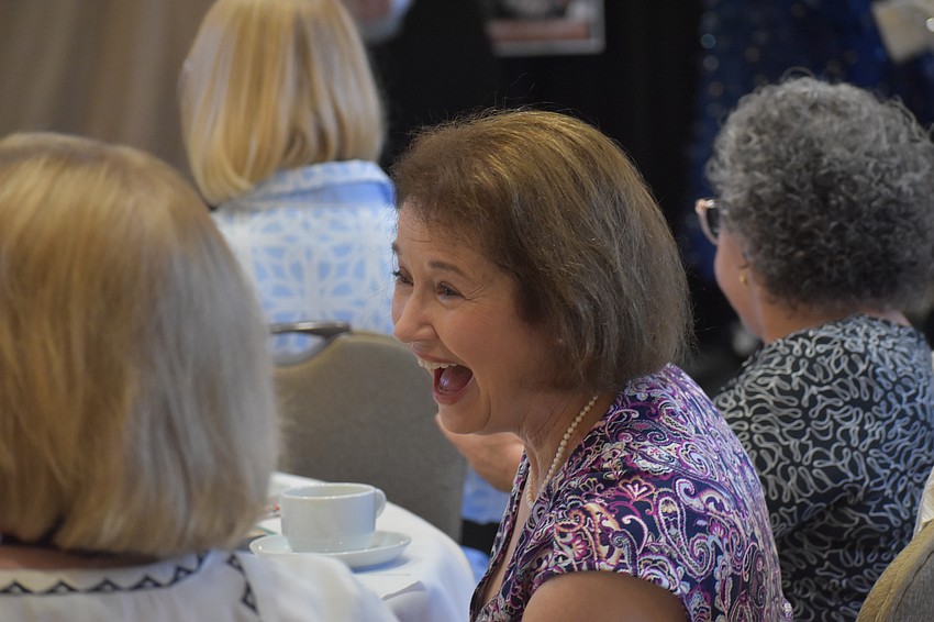 Pamela Szabo, a member of the Lakewood Ranch Women's Club for 10 years, says she loves supporting philanthropy while having fun.