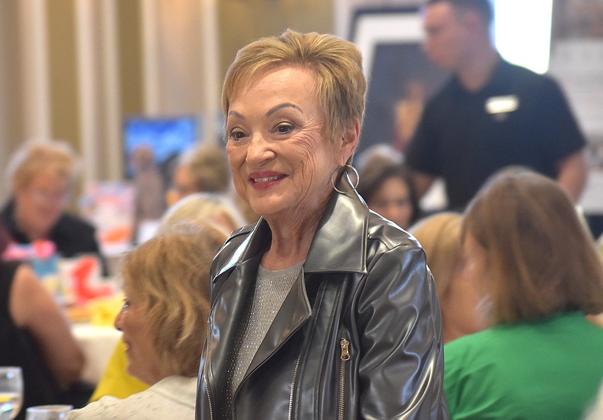 Patti Wrobel has modeled in several fashion shows for charity over the years, including the 