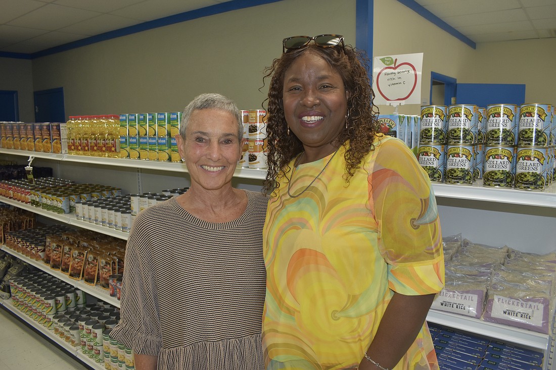 Nelle Miller and Yvette Resto