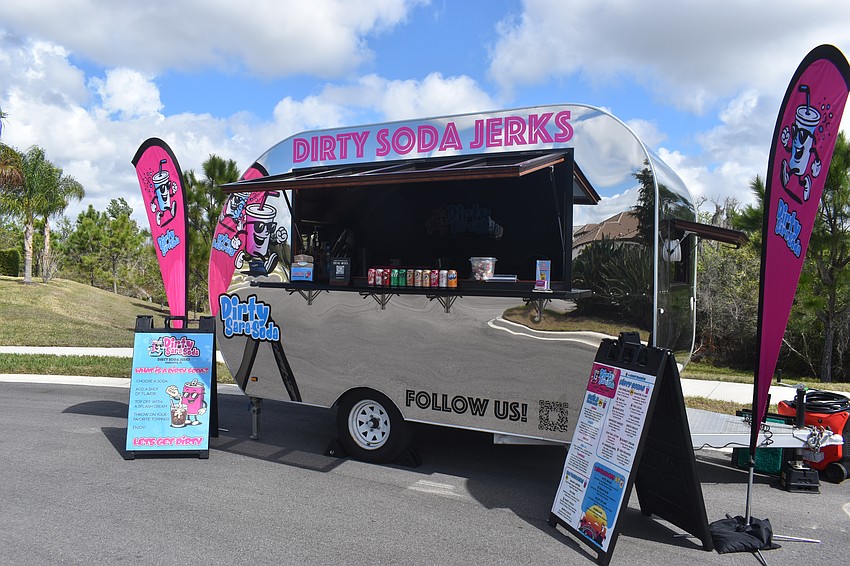 Dirty Sara-Soda, a mobile business owned by Amber Hanratty, launched in January. It was important to her that both the drinks and the trailer provide a fun experience for customers.