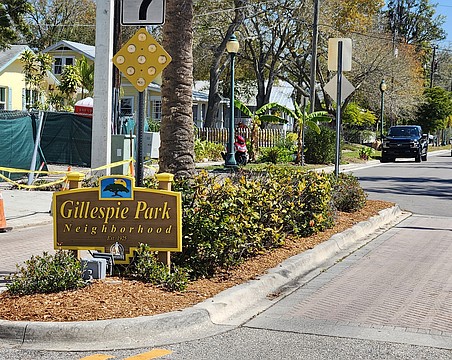 Sarasota's Downtown Neighborhood zone district, which includes Gillespie Park, was omitted from the citywide expansion of its vacation rental ordinance.