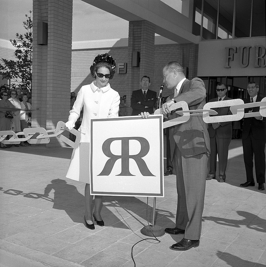 Joan and Martin Stein developed Regency Square Mall in Jacksonville, celebrating the opening in March 1967.