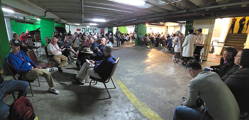 St. Armands Key Lutheran Church Pastor Ken Blyth took this photo from a bomb shelter in Jerusalem Feb. 28 after he and 22 other pastors from across the United States sheltered during air raid sirens while on a pilgrimage to the Holy Land.