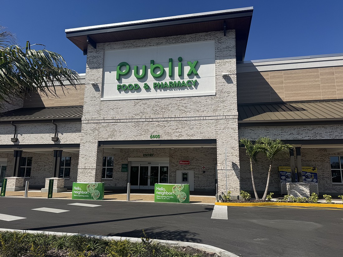 Publix Super Markets opened its new store in St. Petersburg March 12, it's second new Pinellas County location in a week.