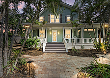 A restored 1920 Craftsman residence set on a corner double lot has entered the market in Sarasota’s West of Trail neighborhood for $4.19 millio